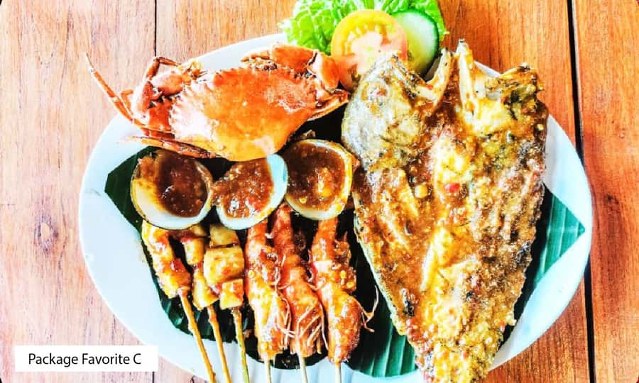 Bali: Jimbaran New Dewata Cafe Seafood Meal with Drinks - Is $8 good value for Bali?