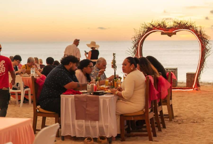 Bali: Jimbaran Seafood Market Tour with Sunset Dinner - From market stall to coconut-husk grill