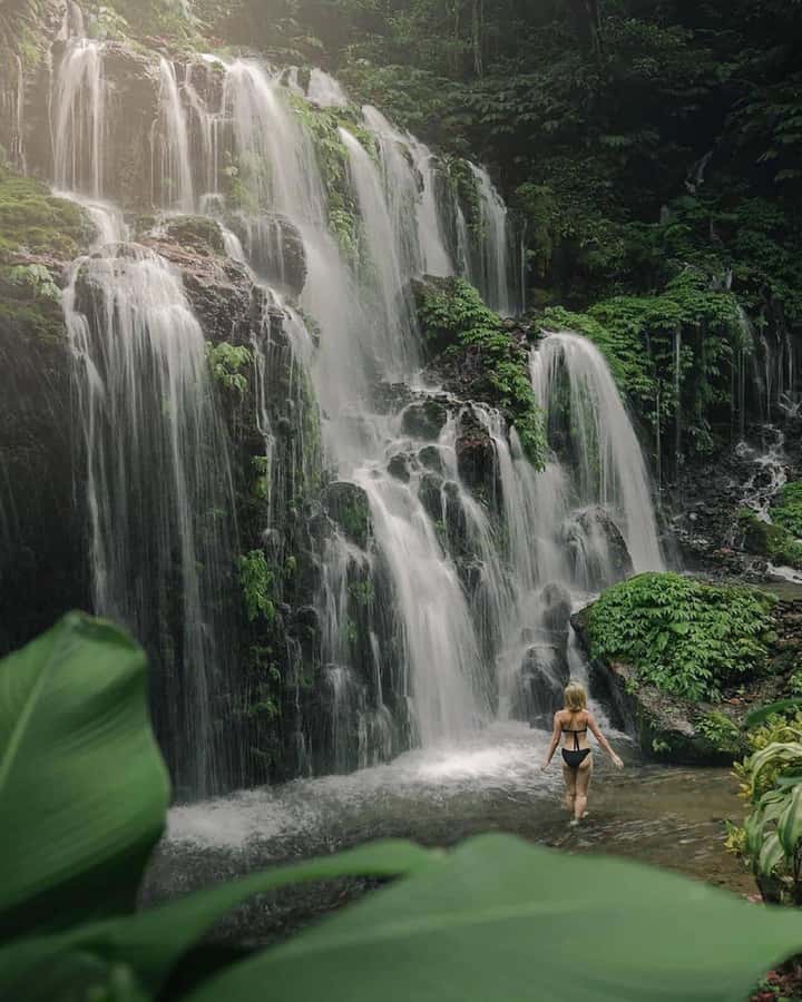 Bali: Leke Leke, Munduk, & Banyumala Waterfalls Private Tour - Leke Leke begins with a quiet jungle walk
