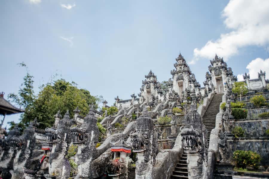 Bali: Lempuyang Quick Access, Waterfall, Water Palace & More - Goa Raja Waterfall brings the active part