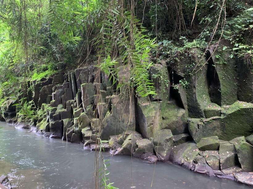 Bali: Lempuyang Temple, Tirta Gangga, and Temesi Waterfall … - Temesi Waterfall and the best finish