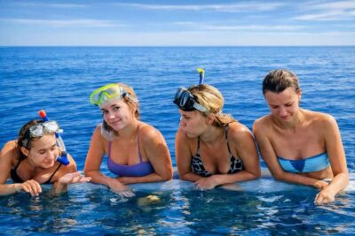 Guided Dolphin Watching & Sunrise Boat Snorkel