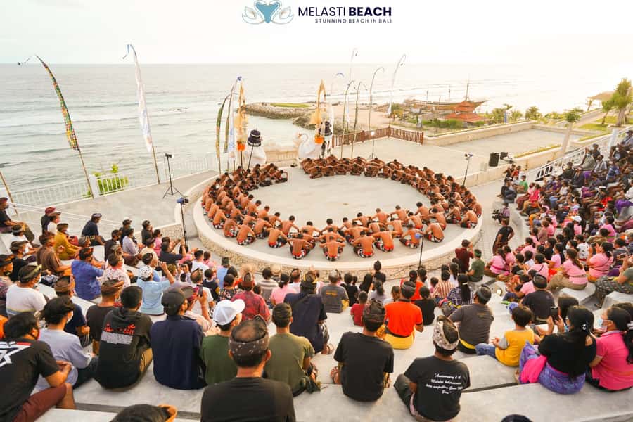 Bali: Melasti Beach Kecak Dance Show Tickets - What the Kecak dance actually tells you