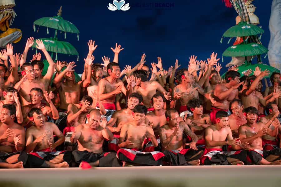 Bali: Melasti Beach Kecak Dance Show Tickets - Sunset, beach time, and the parts outside the ticket