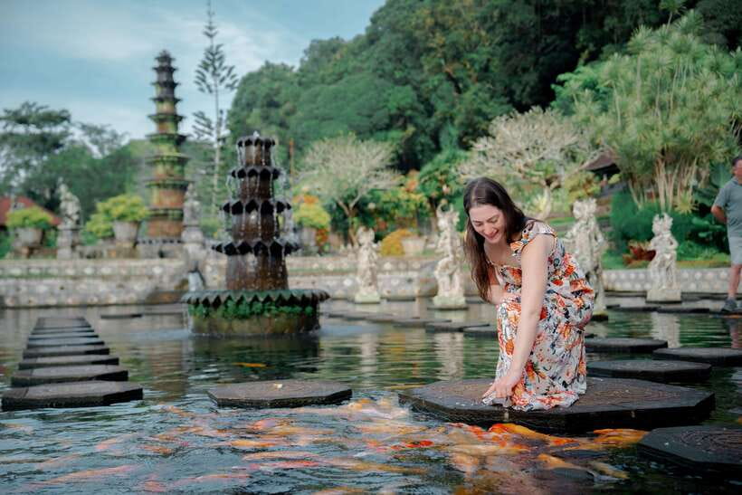 Bali: Most Iconic Spot Private Tour (All Inclusive) - Goa Raja Waterfall and the wettest part of the day