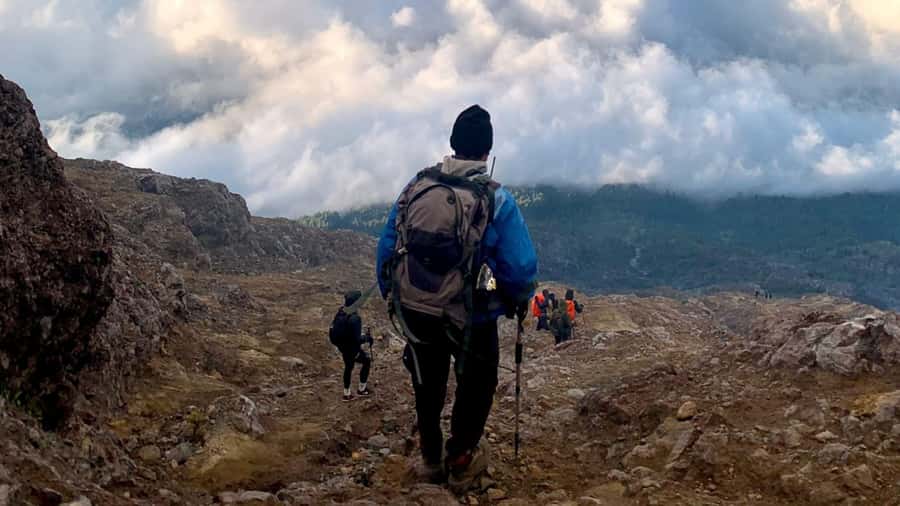Bali: Mount Agung Sunrise Trekking Tour with Hotel Pickup - Starting in the dark at Besakih Temple