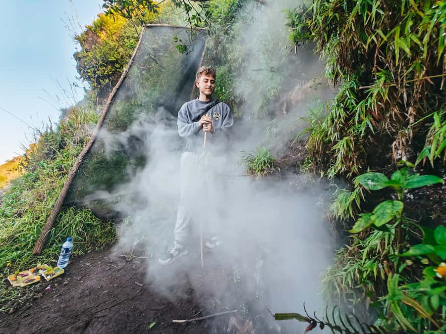 Bali: Mount Batur Guided Sunrise Trek with Breakfast - Walking the crater ridge and younger craters