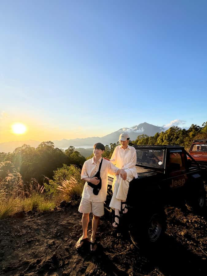 Bali: Mount batur jeep sunrise & natural hot springs - The guides and drivers shape the morning