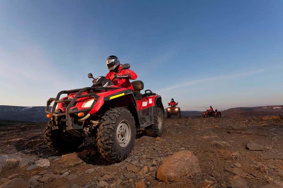 Bali: Mount Batur Quad Bike Tour and Natural Hot Springs - The Mt. Batur Lounge makes a real difference