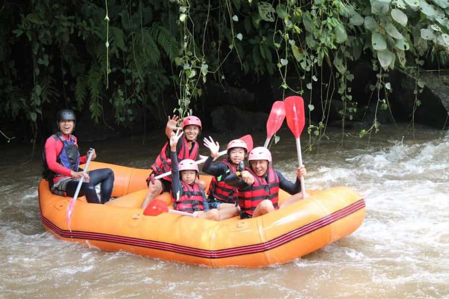 Bali: Mount Batur Sunrise Trek and White Water Rafting - Three hours on the Ayung River