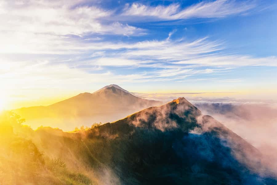 Bali: Mount Batur Sunrise Trek and White Water Rafting - Meeting at Mt. Batur Lounge before dawn