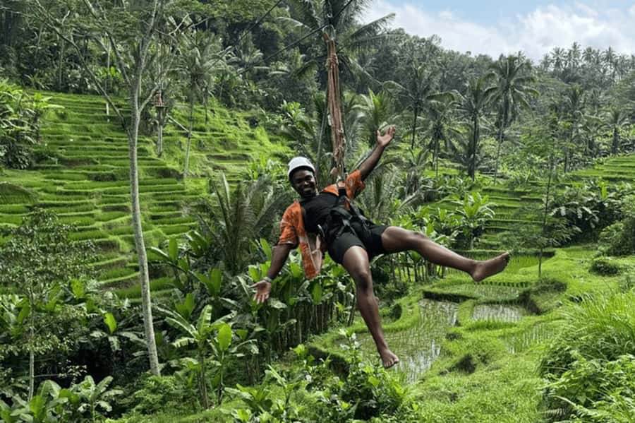 Bali: Mount Batur Sunrise Trek & Ubud Zip-Line Adventure - What to pack for a dark mountain start
