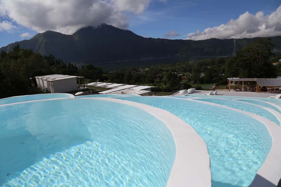 Bali: Natural Hot Spring in Pyramid Infinity Pools - Arriving in Kintamani for a highland soak