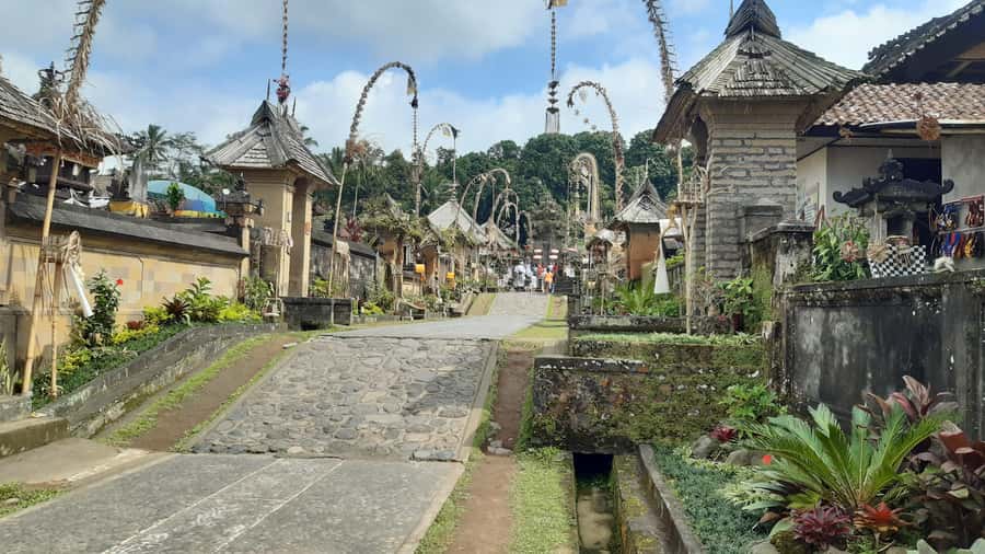 Bali: Penglipuran Village, Waterfall, and Night Market Tour - Goa Raja Waterfall is the most active stop