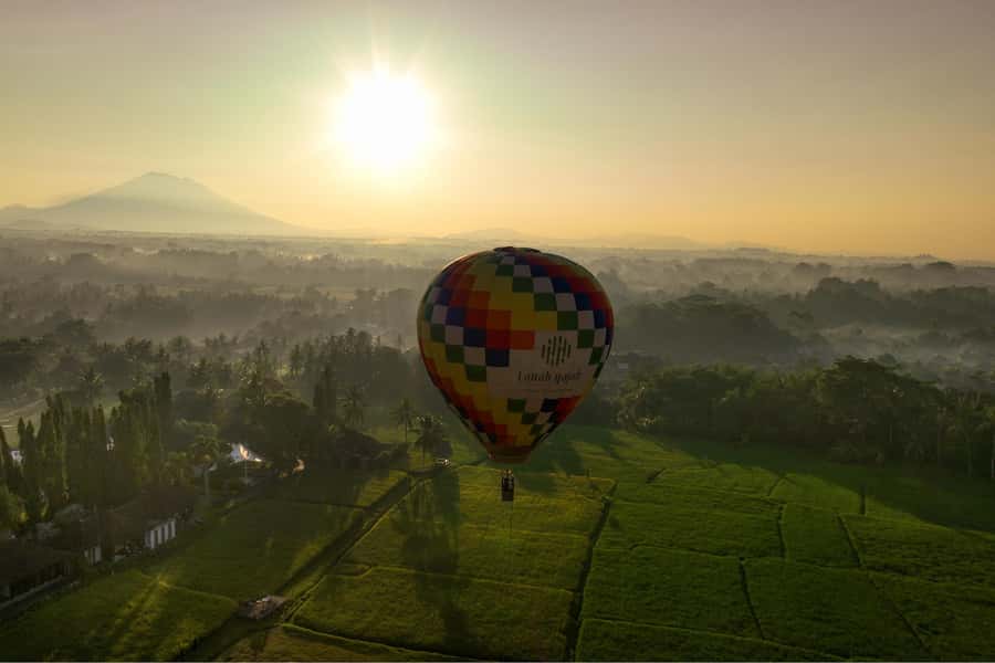 Bali: Private Hot-Air Balloon Ride - Rising 50 Meters Above Tanah Gajah