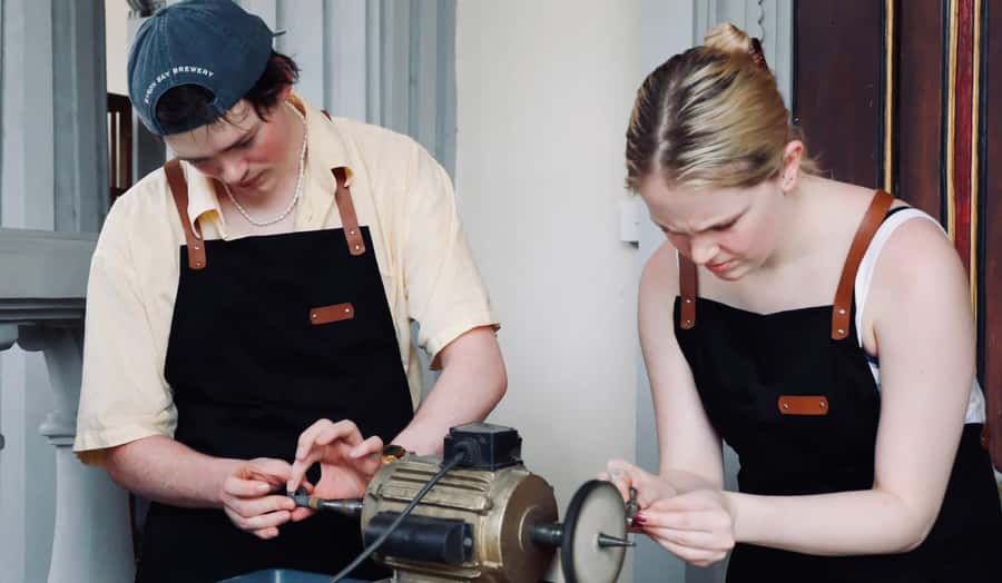 Bali: Private Silver Jewelry Making Class in Ubud - Lunch with rice-terrace views