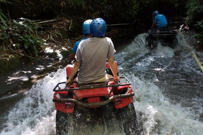 Bali Quad Bike Through Cave and Waterfall with Private Transfer - From Nusa Dua, Kuta, Sanur, or Ubud to the starting point