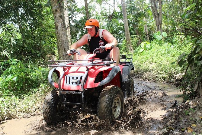 Bali Quad Bike Through Cave and Waterfall with Private Transfer - Getting ready: boots, helmet, briefing, and a welcome drink