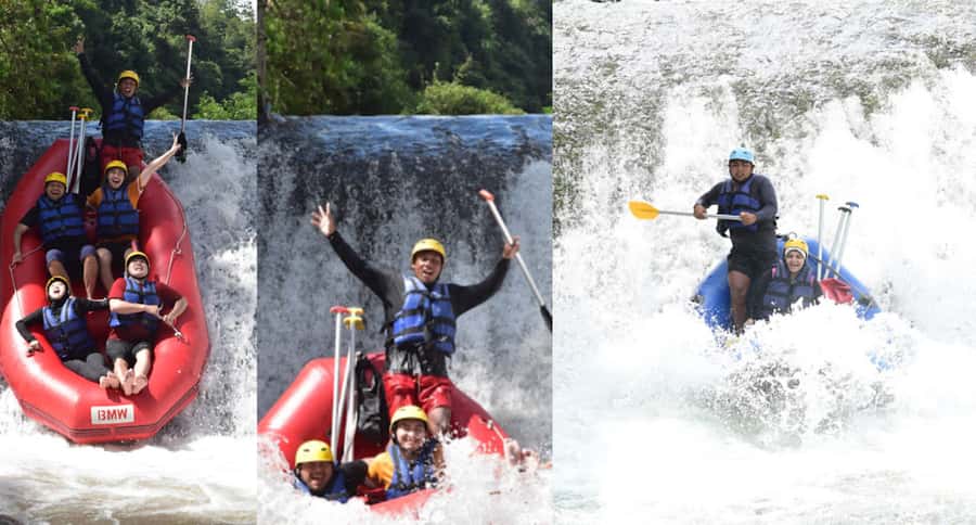Bali Rafting: River Rafting with Zipline Down to the River - Lunch and the useful comforts after the river
