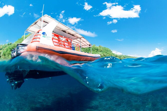 Bali Reef Cruise and Lembongan Island Day Trip - Waterslides, banana boats, and deck time