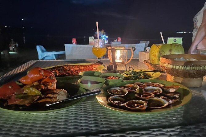 Bali Romantic Seafood Dinner under sunset jimbaran Beach - Sunset timing is the key detail