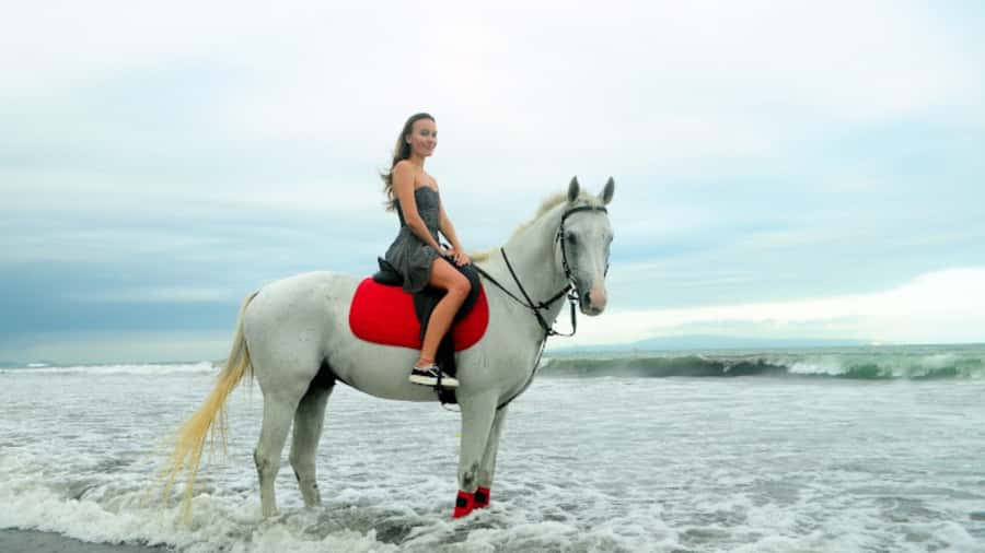Bali: Sanur Horse Riding for Beginner Experience - What a first ride at Tangtu Beach feels like