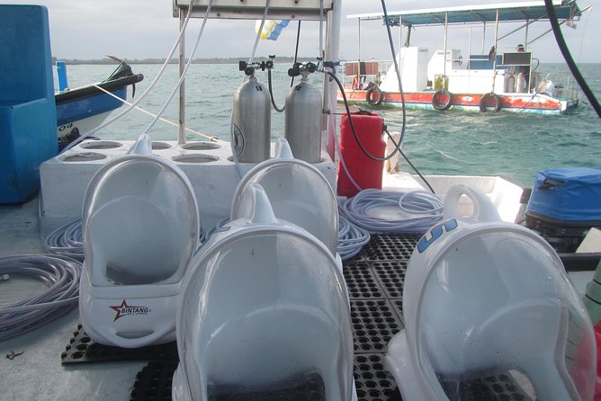 Bali Sea Walking Experience - Pickup, changing rooms, and the three-hour package