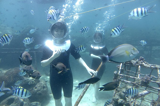 Bali Seawalker - How the water portion feels for nervous participants