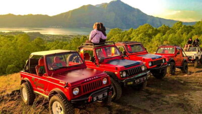 Shared Mount Batur Jeep Sunrise with Hot Springs