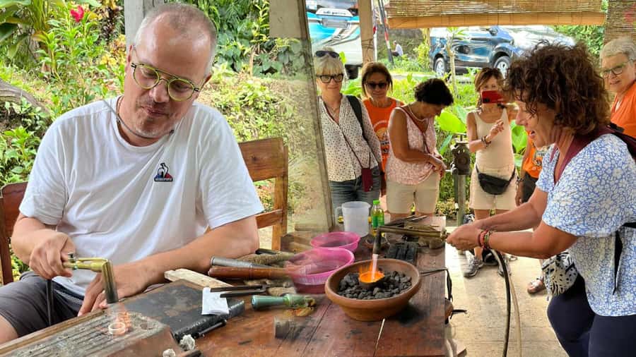 Bali Silver Artistry Class: Create Unique Jewelry in Sidemen - The pace and the Sidemen setting