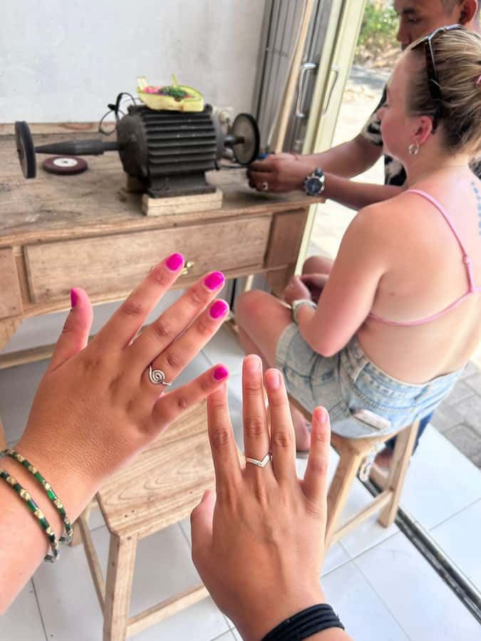 Bali: Silver Jewelry Making Class in Kuta or Uluwatu - Shaping a ring, bracelet, or personal design