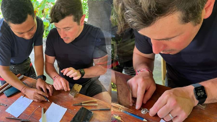 Bali: Silver Jewelry Making Workshop in Sidemen Village - Choosing a design within the 5-gram allowance
