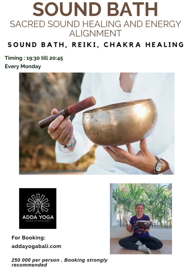 Bali: Sound Healing and Energy Alignment at ADDA YOGA - Meeting Dian and the small-group advantage