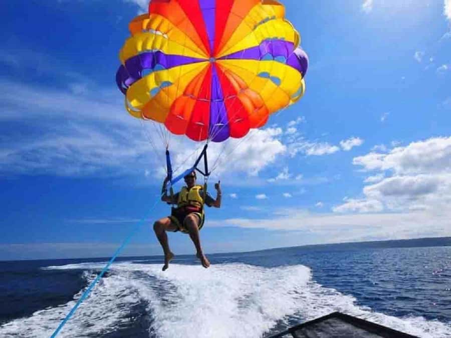 Bali: South Kuta, GWK, Uluwatu Temple, and Water Sport - Jimbaran Beach and the dinner tradeoff