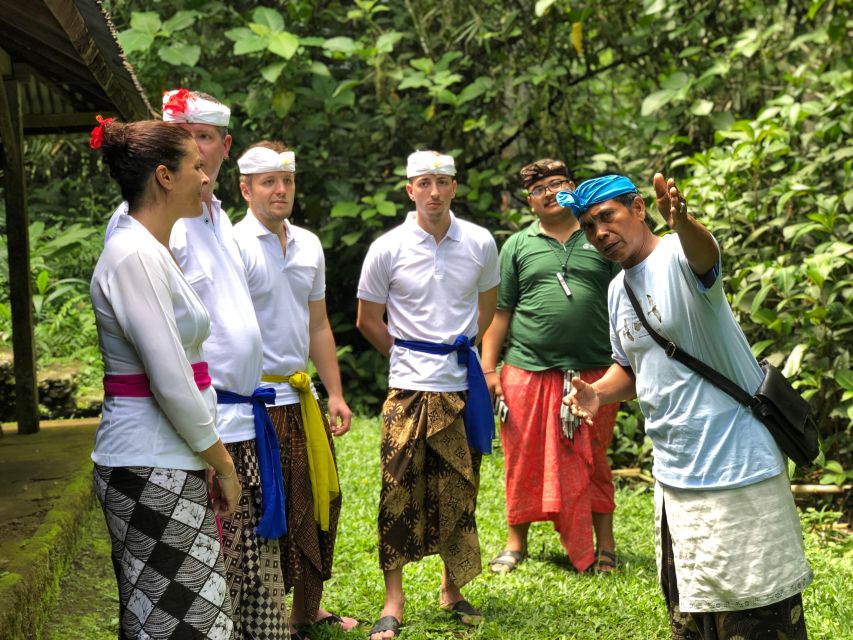 Bali Spiritual: Blessing Ceremony, Pristine Nature, Transfer - Belulang Hot Springs and village walking