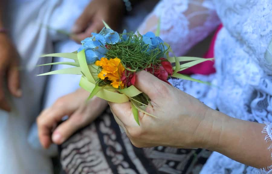 Bali Spiritual: Blessing Ceremony, Pristine Nature, Transfer - The Balikaru garden and a bamboo welcome