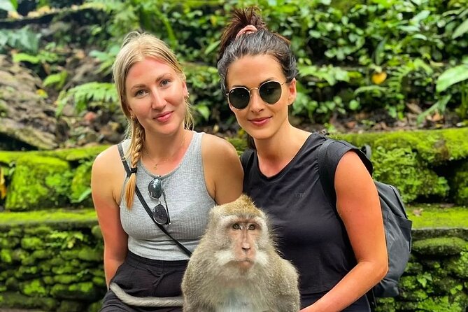 Bali Swing, Monkey Forest and Waterfall Private Tour - Kanto Lampo Waterfall and its stepped rocks