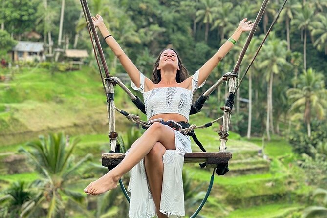 Bali Swing, Monkey Forest & Temples Guided Tour - Sacred Monkey Forest, where temples share the path with macaques