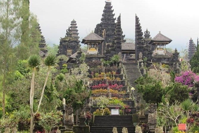 Bali Swing Packages and Kintamani Mt Batur Volcano View - Tirta Empul and the holy spring