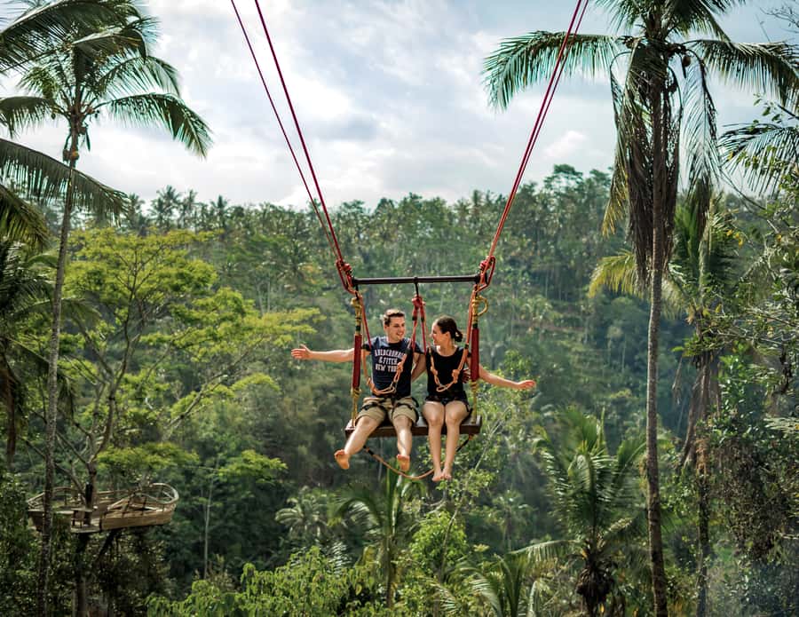 Bali: Swing with Falls, Rice Terrace, & Monkey Forest Option - Starting at Kumulilir, north of Ubud