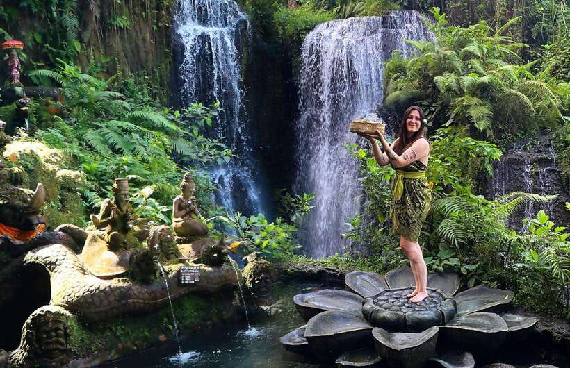 Bali: Taman Beji Griya Waterfall Purification Ritual - Pickup from Ubud, Denpasar, and nearby areas