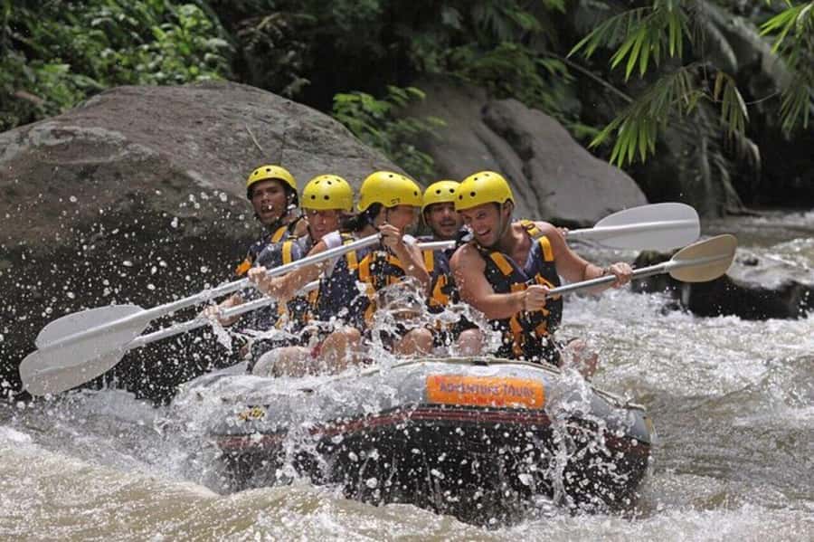Bali: Telaga Waja White Water River Guided Rafting & Lunch - What the river ride is really like