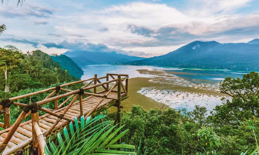 Bali: Twin Lakes, Handara Gates, and Forest Trekking Tour - What the $72 price covers