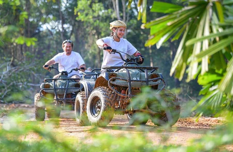 Bali: Uluwatu ATV Quad Bike with Temple Tour & Kecak Dance - Uluwatu Temple above the Indian Ocean