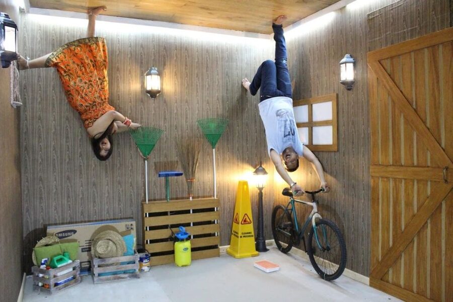 Bali: Upside Down World Admission Ticket - Six rooms built for optical tricks