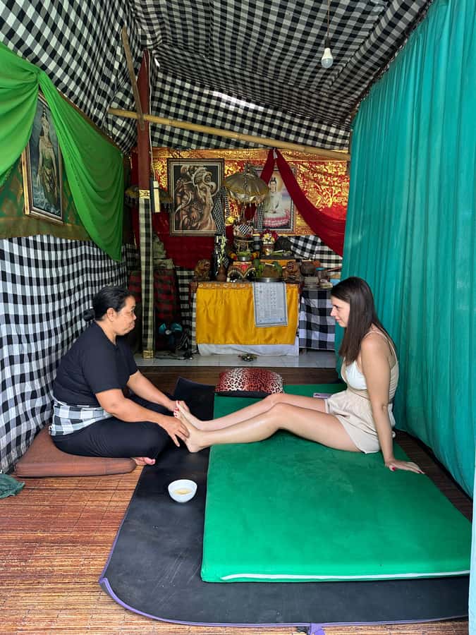 Balinese Spiritual Cleansing by Traditional Method - Celuk, Batuan, and Bali’s working crafts