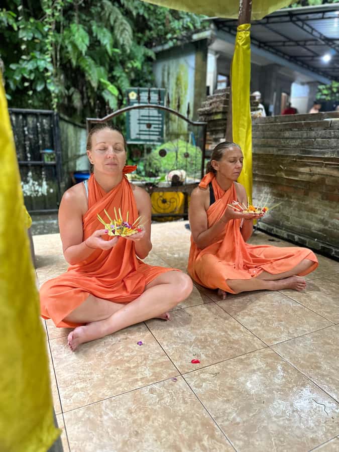 Balinese Spiritual Cleansing by Traditional Method - Tegallalang Rice Terrace and the Ubud countryside