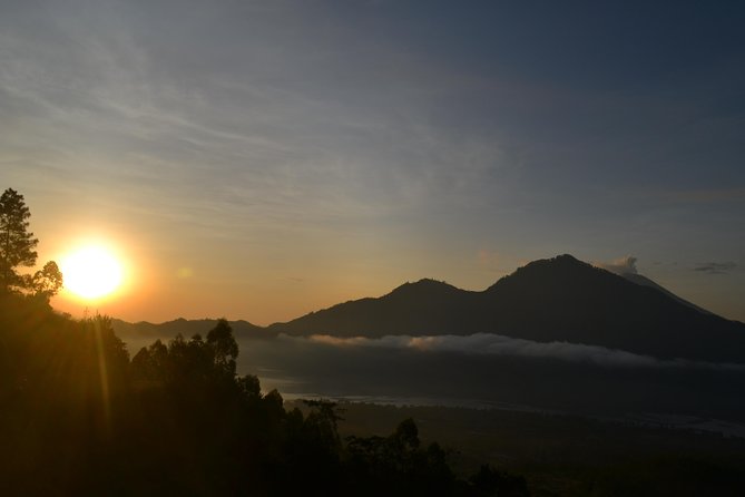 Batur Sunrise Trekking - Sunrise beside an active volcanic crater