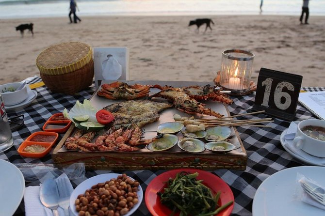 Best Romantic Seafood Dinner at Jimbaran Beach Sunset - The beach stop and sunset timing
