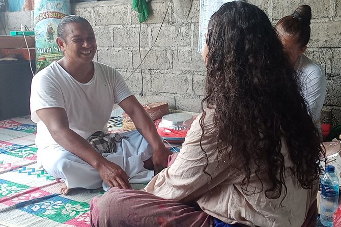 Blessing and Traditional Healing at Balian Jro Gede Eka Sukawati - Preparing for the blessing ritual